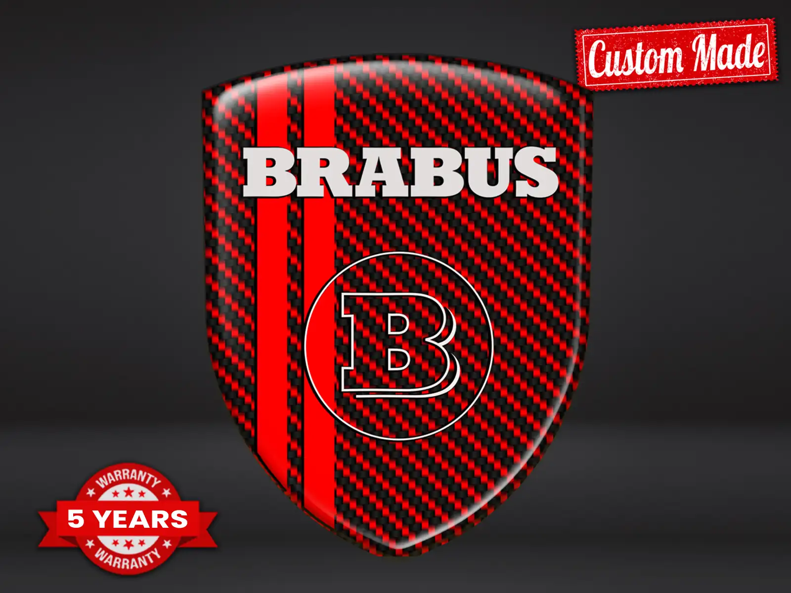 Brabus Adesivi Autoadesivi Resistenti Limitati Alta Qualità